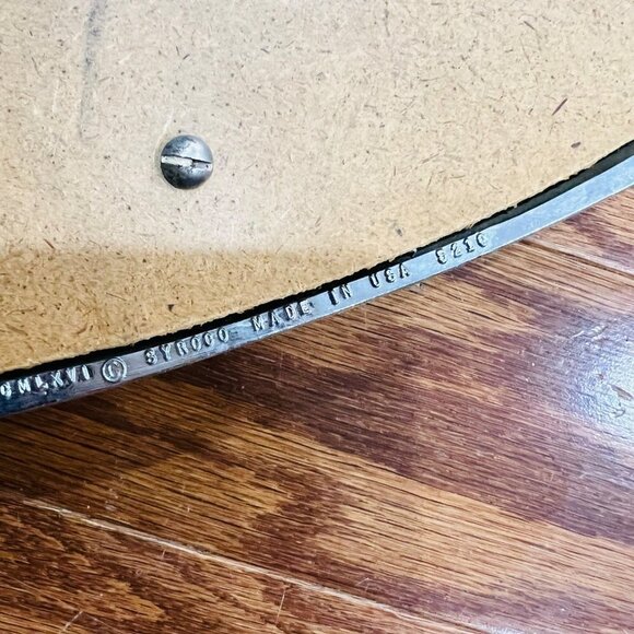 SPACE AGE CHROME MIRROR VINTAGE MID CENTURY HOLLYWOOD REGENCY OP ART EAMES ERA - Picture 7 of 7